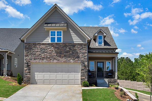 Grandview at Gateway in Jasper Georgia: Model Home 1 Exterior