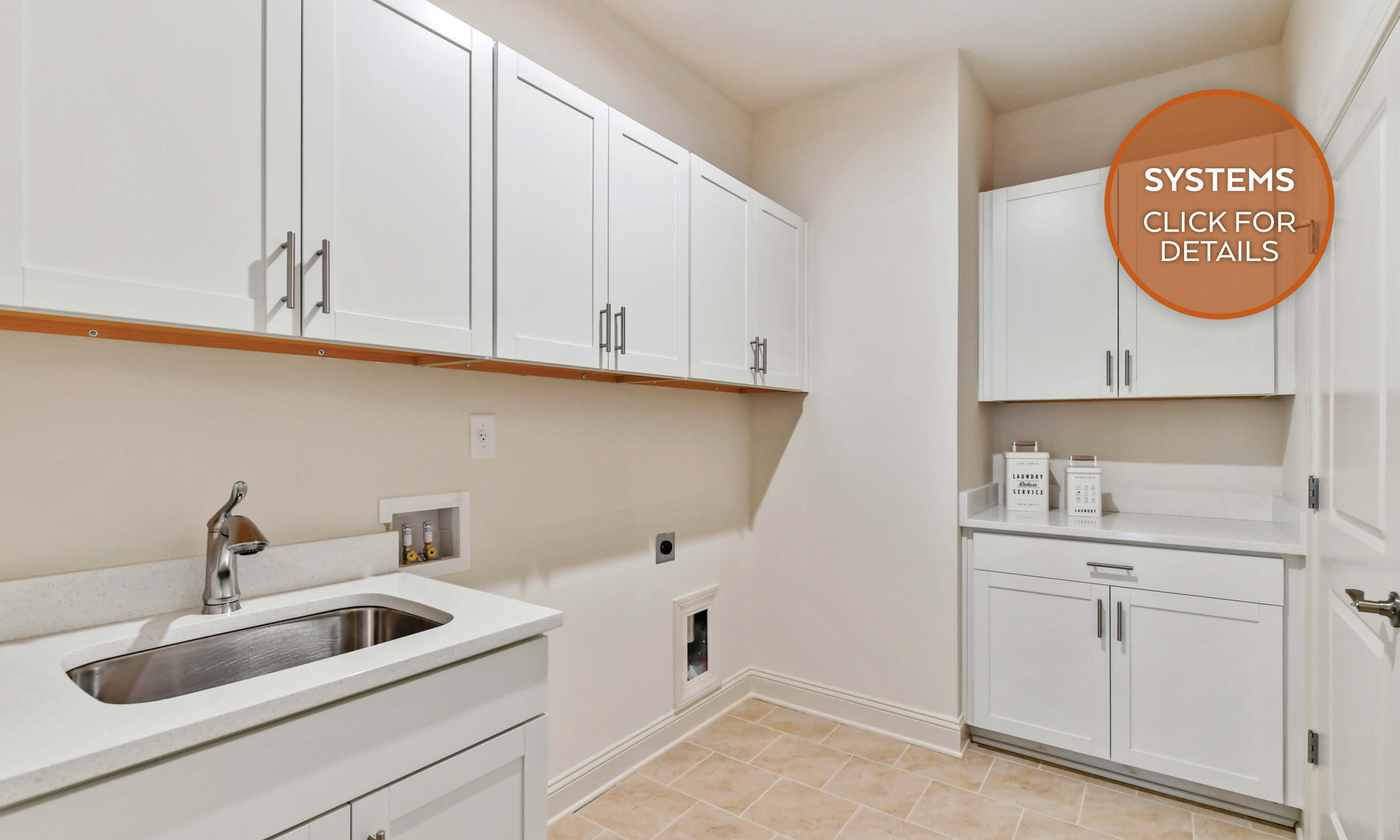 Laundry Room with Storage