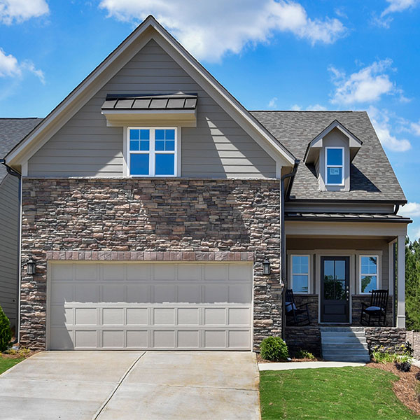 Stone Front Home