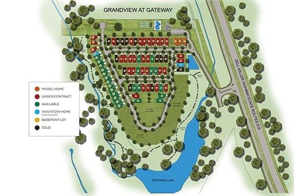 Retirement Community Site Map