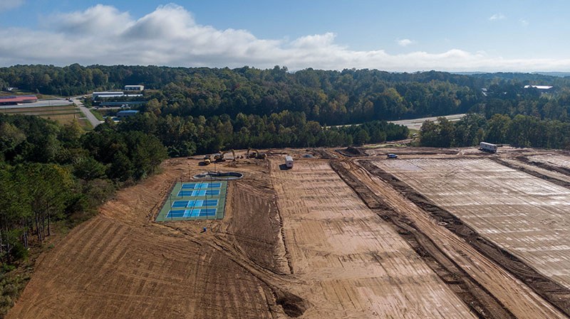 Fall Is In The Air - Grandview at Gateway Blog Grandview at Gateway Arial of Build Site
